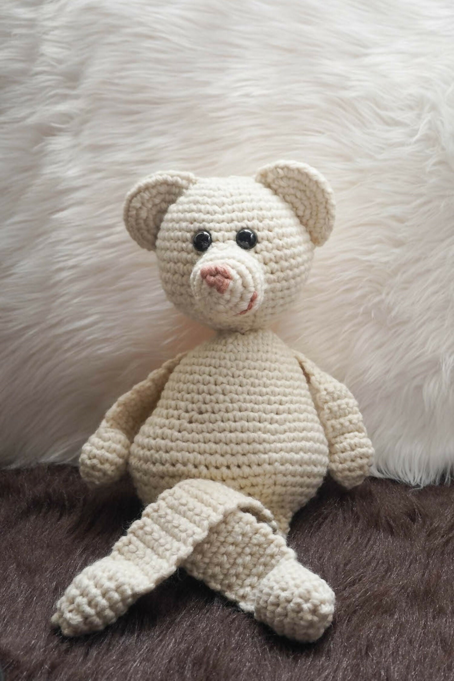 Floppy Paws Bear (Crochet)