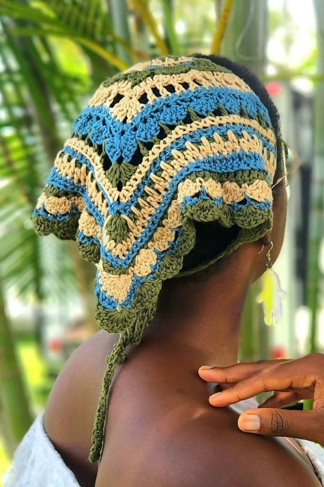 Mini Wanderlust Bandana (Crochet)