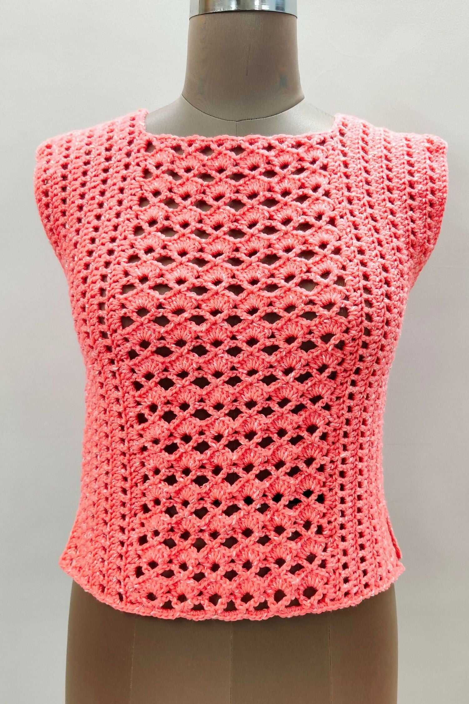 Crochet Peachy Beachy Top (Crochet)