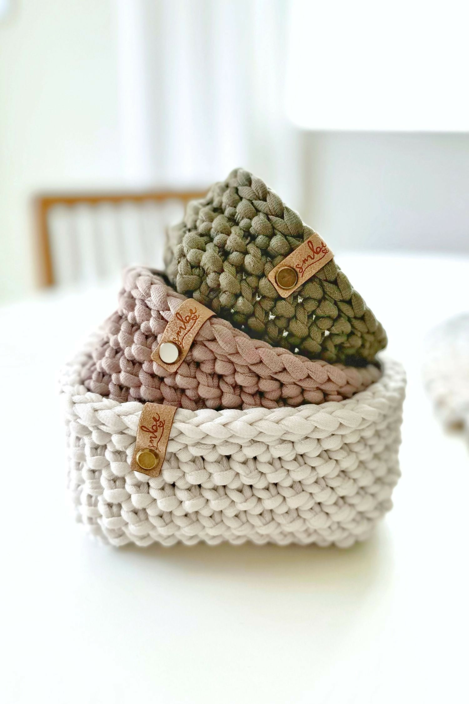 The Boxy Basket (crochet)
