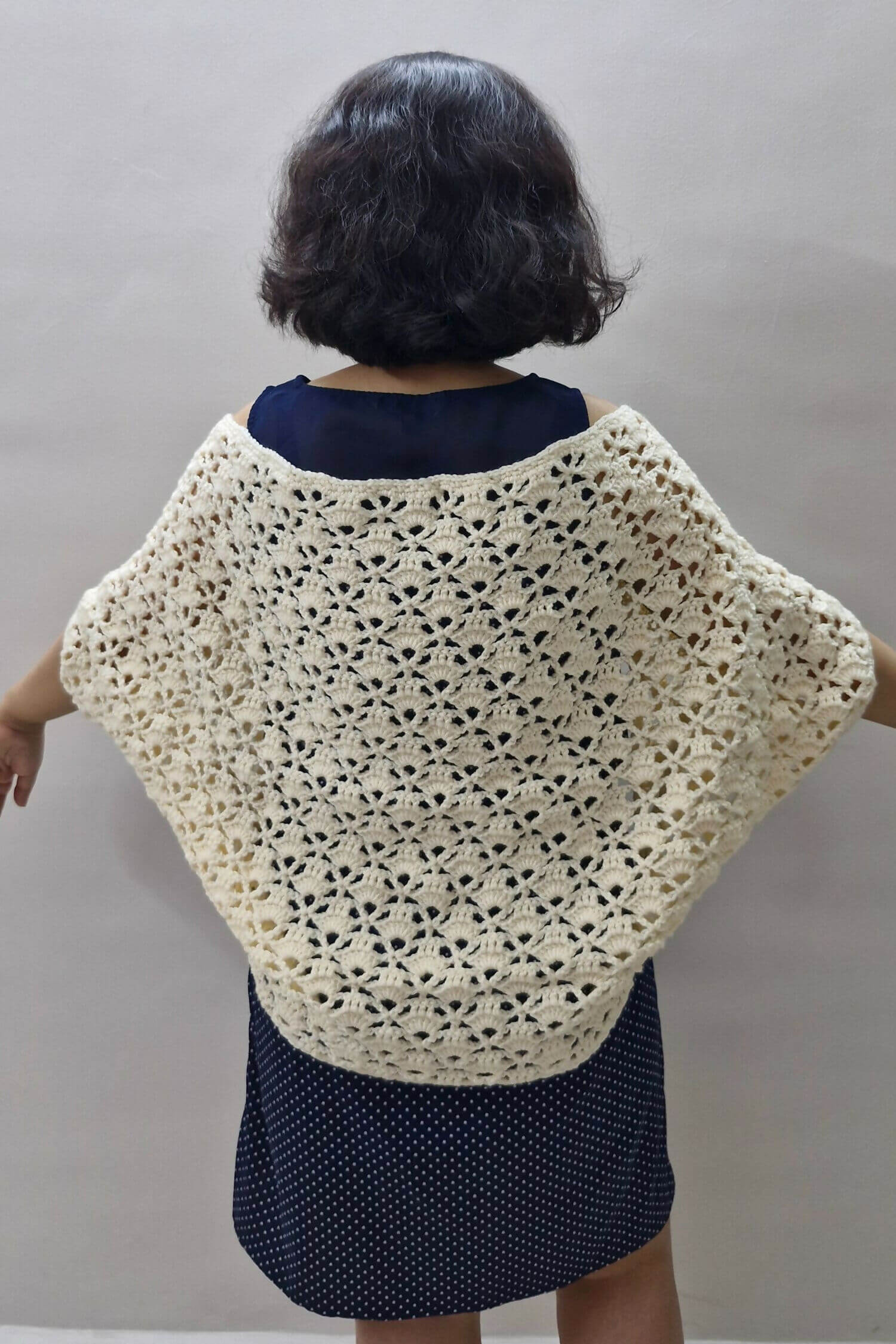 Magnolia Cocoon Shrug (Crochet)