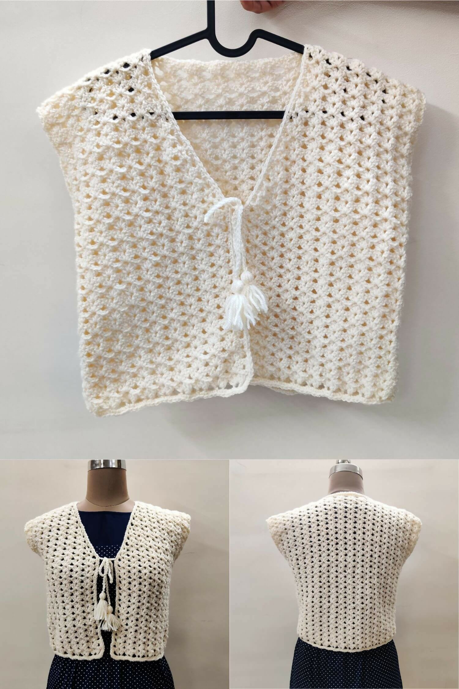 Moonflower Vest (Crochet)