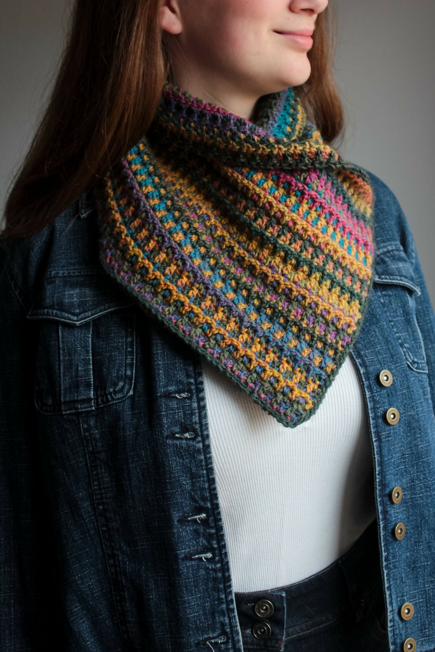 Mountain Trail Cowl (Crochet)