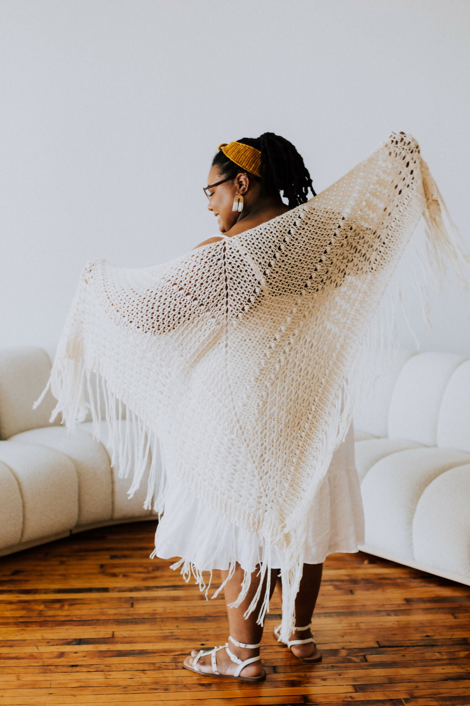 Oakland Avenue Shawl (Crochet)